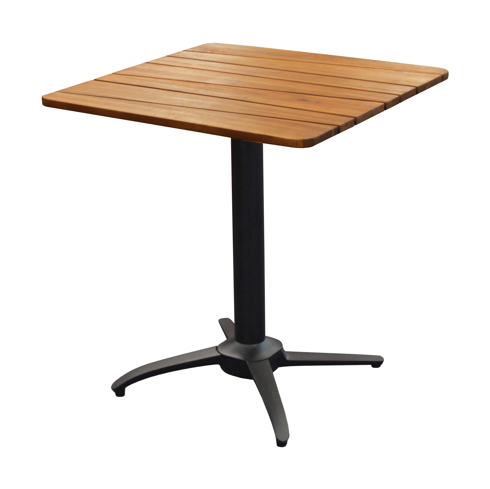 Table moderne Teck FSC® 70 x 70