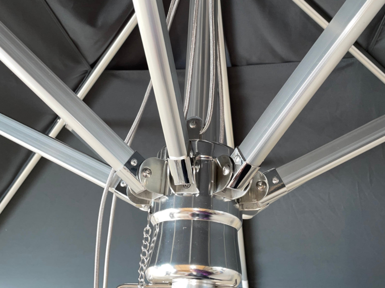 Parasol aluminium 3 x 3